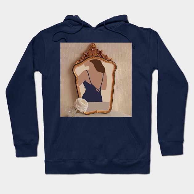 Mirror Girl Hoodie by iadesigns